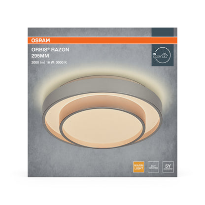LED stropné svietidlo 16W IP20 3000K – stropné LED svietidlo OSRAM
