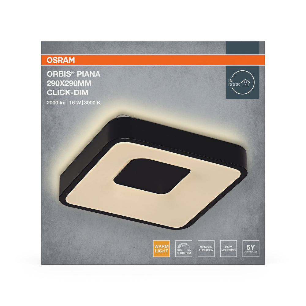 LED stropné svietidlo 16W IP20 3000K – stropné LED svietidlo OSRAM