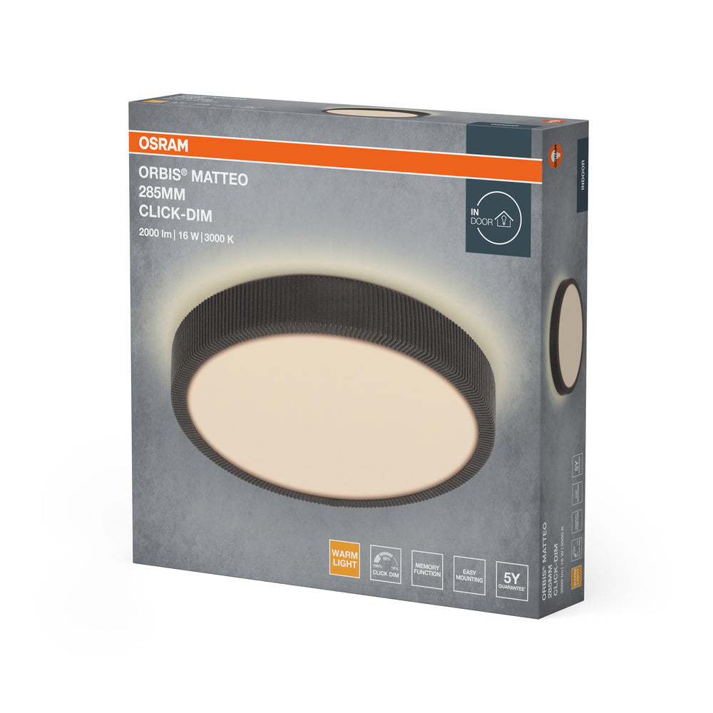 LED stropné svietidlo 16W IP20 3000K – stropné LED svietidlo OSRAM