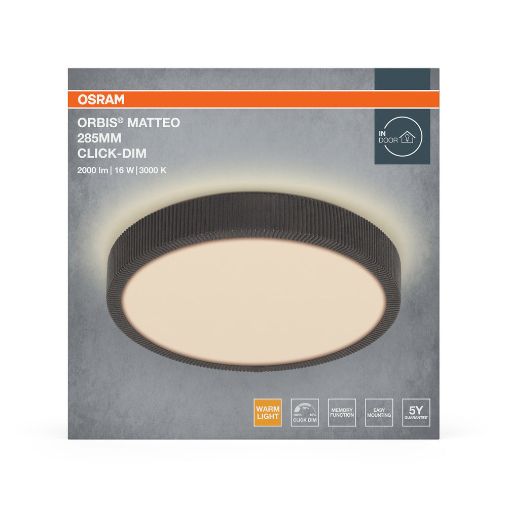 LED stropné svietidlo 16W IP20 3000K – stropné LED svietidlo OSRAM
