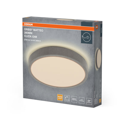 LED stropné svietidlo 24W IP20 3000K – stropné LED svietidlo OSRAM