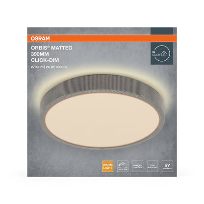 LED stropné svietidlo 24W IP20 3000K – stropné LED svietidlo OSRAM