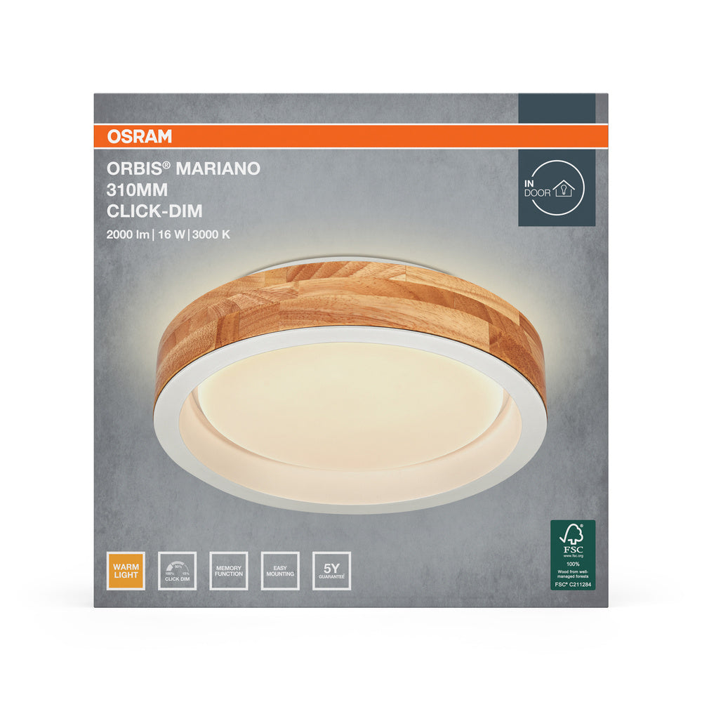 LED stropné svietidlo 16W IP20 3000K – stropné LED svietidlo OSRAM