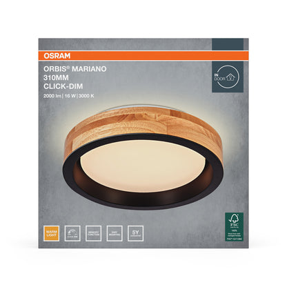 LED stropné svietidlo 16W IP20 3000K – stropné LED svietidlo OSRAM