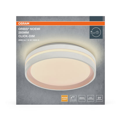 LED stropné svietidlo 16W IP20 3000K – stropné LED svietidlo OSRAM