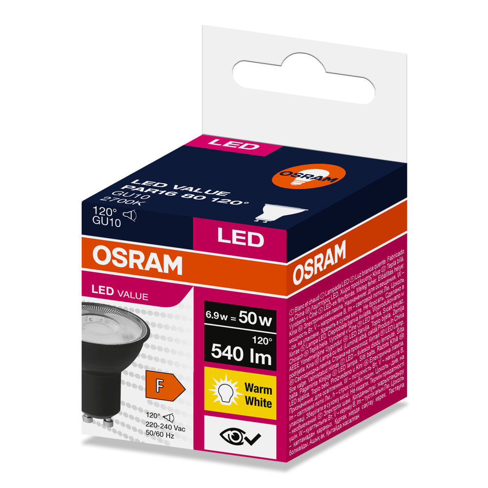 LED downlight 6.9W IP20 2700K 120° – zápustné LED svietidlo OSRAM