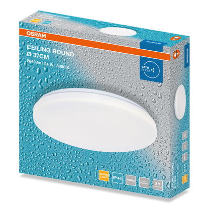 LED stropné svietidlo 24W IP44 3000K 120° – stropné LED svietidlo OSRAM