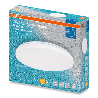 LED stropné svietidlo 24W IP44 3000K 120° – stropné LED svietidlo OSRAM