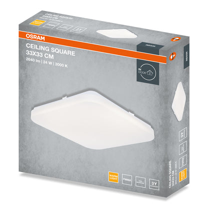 LED stropné svietidlo 24W IP20 3000K 120° – stropné LED svietidlo OSRAM
