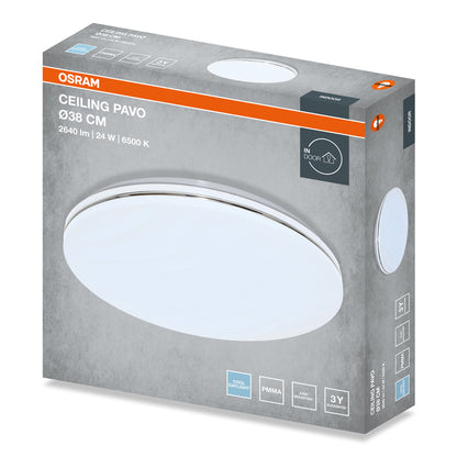 LED stropné svietidlo 24W IP20 6500K 120° – stropné LED svietidlo OSRAM