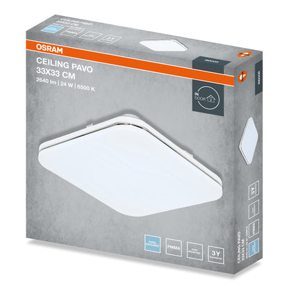 LED stropné svietidlo 24W IP20 6500K 120° – stropné LED svietidlo OSRAM