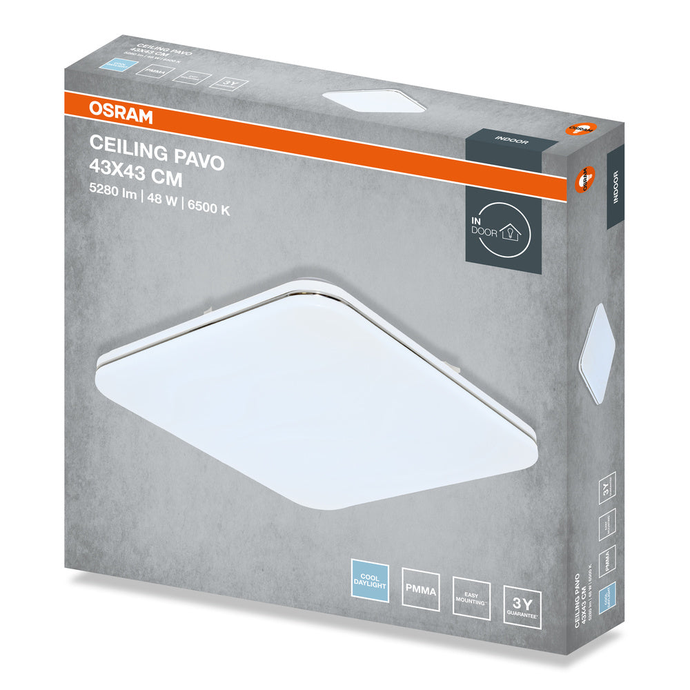 LED stropné svietidlo 48W IP20 6500K 120° – stropné LED svietidlo OSRAM