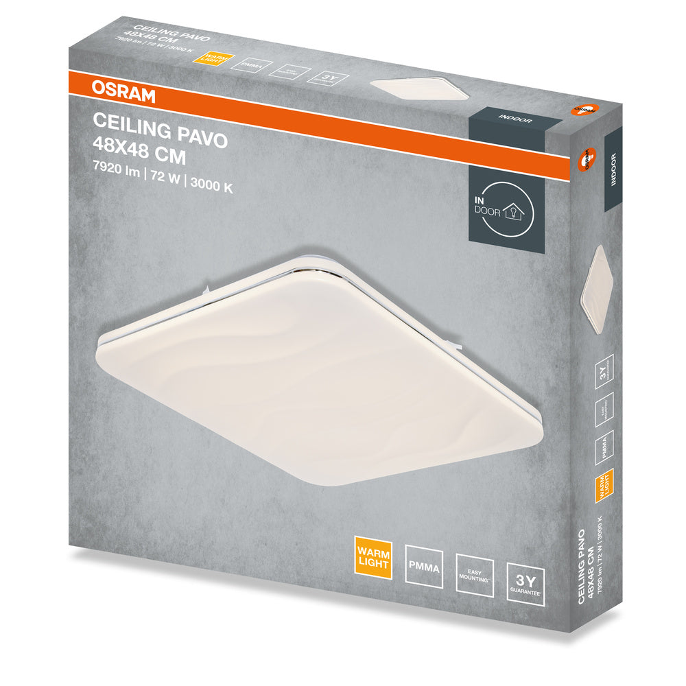 LED stropné svietidlo 72W IP20 3000K 120° – stropné LED svietidlo OSRAM