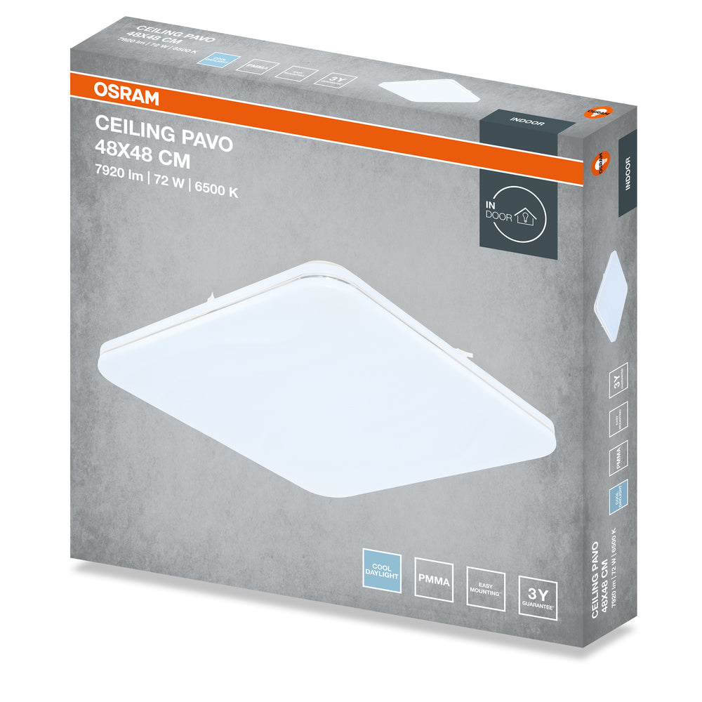 LED stropné svietidlo 72W IP20 6500K 120° – stropné LED svietidlo OSRAM