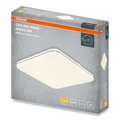 LED stropné svietidlo 48W IP20 3000K 120° – stropné LED svietidlo OSRAM