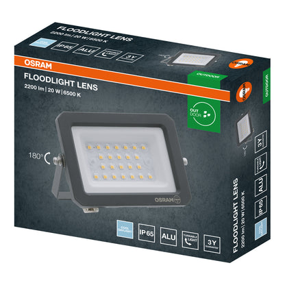 LED reflektor 20W IP65 6500K 110° – vonkajšie LED svietidlo OSRAM