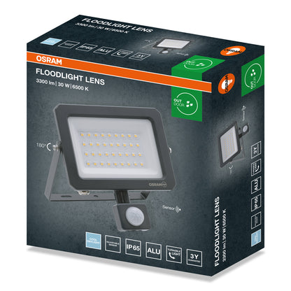 LED reflektor 30W IP65 6500K 110° – vonkajšie LED svietidlo OSRAM