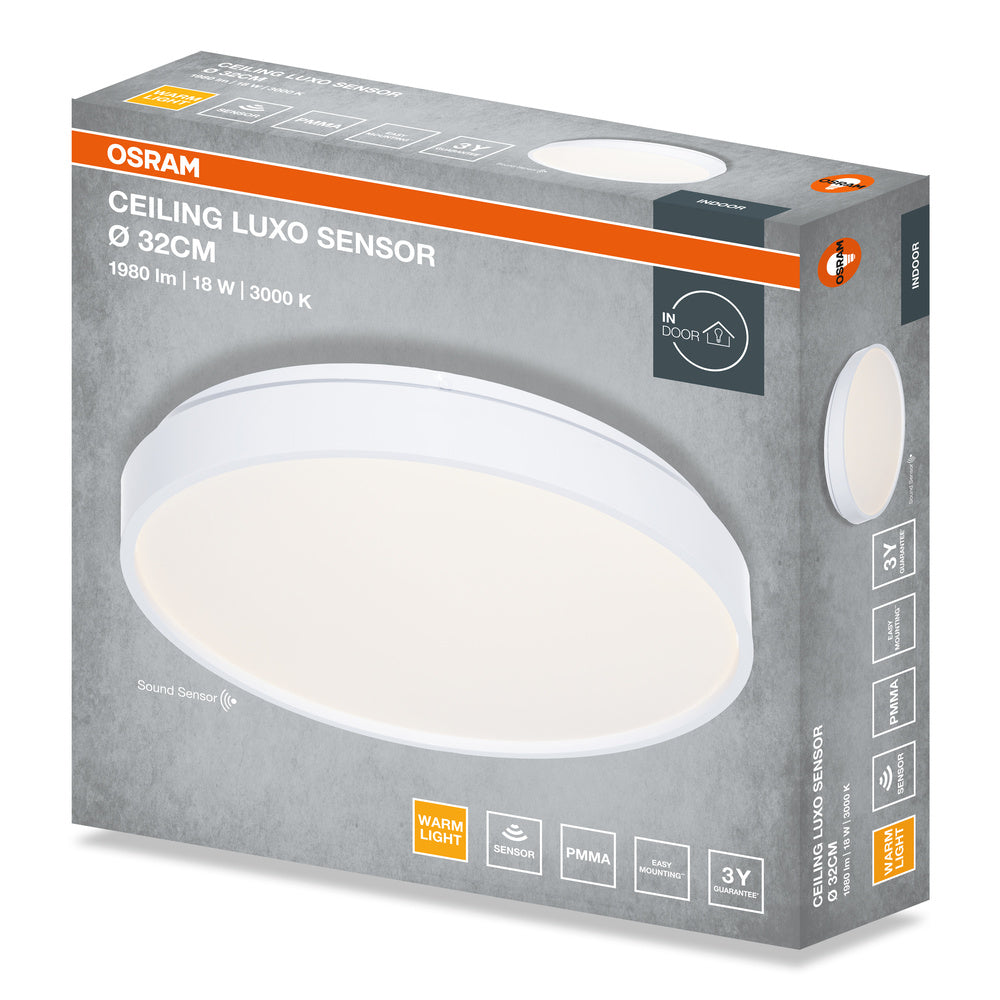 LED stropné svietidlo 18W IP20 3000K 120° – stropné LED svietidlo OSRAM