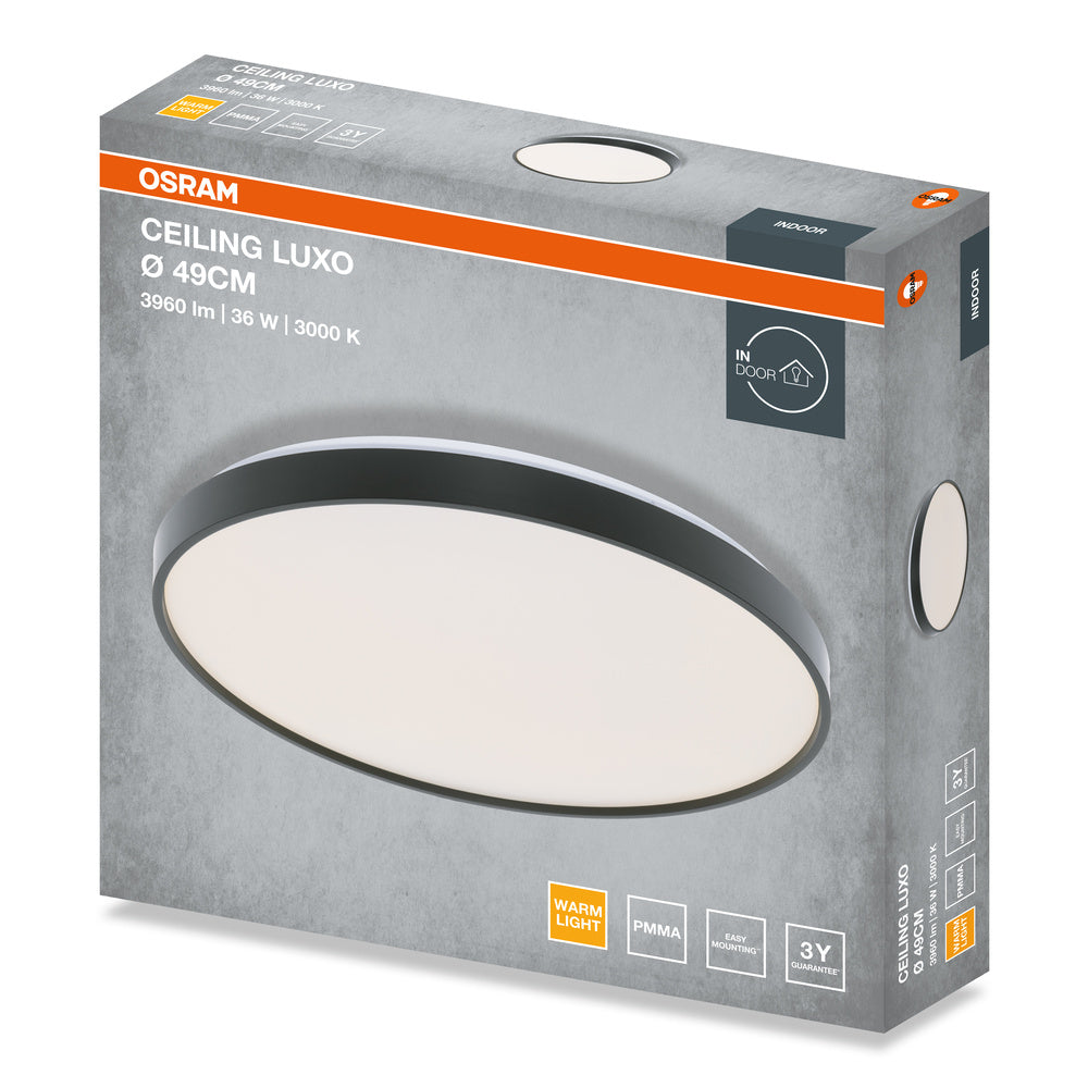 LED stropné svietidlo 36W IP20 3000K 120° – stropné LED svietidlo OSRAM