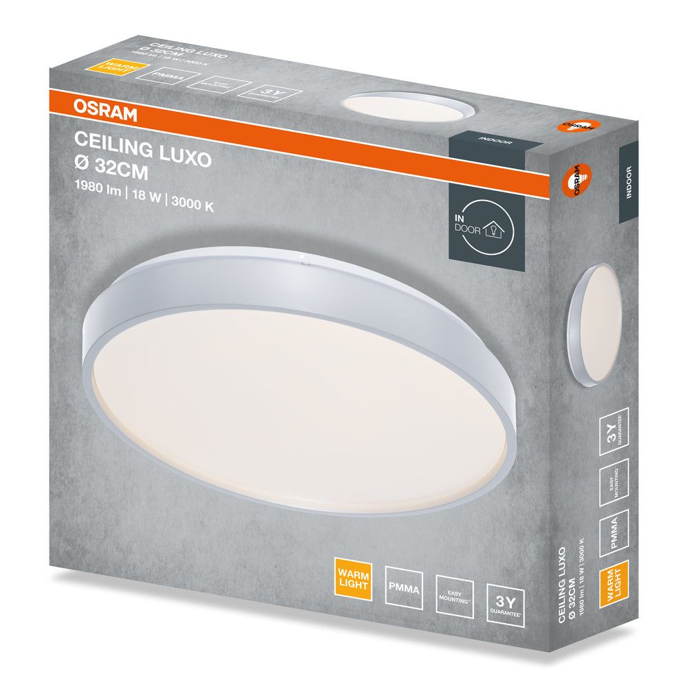 LED stropné svietidlo 18W IP20 3000K 120° – stropné LED svietidlo OSRAM
