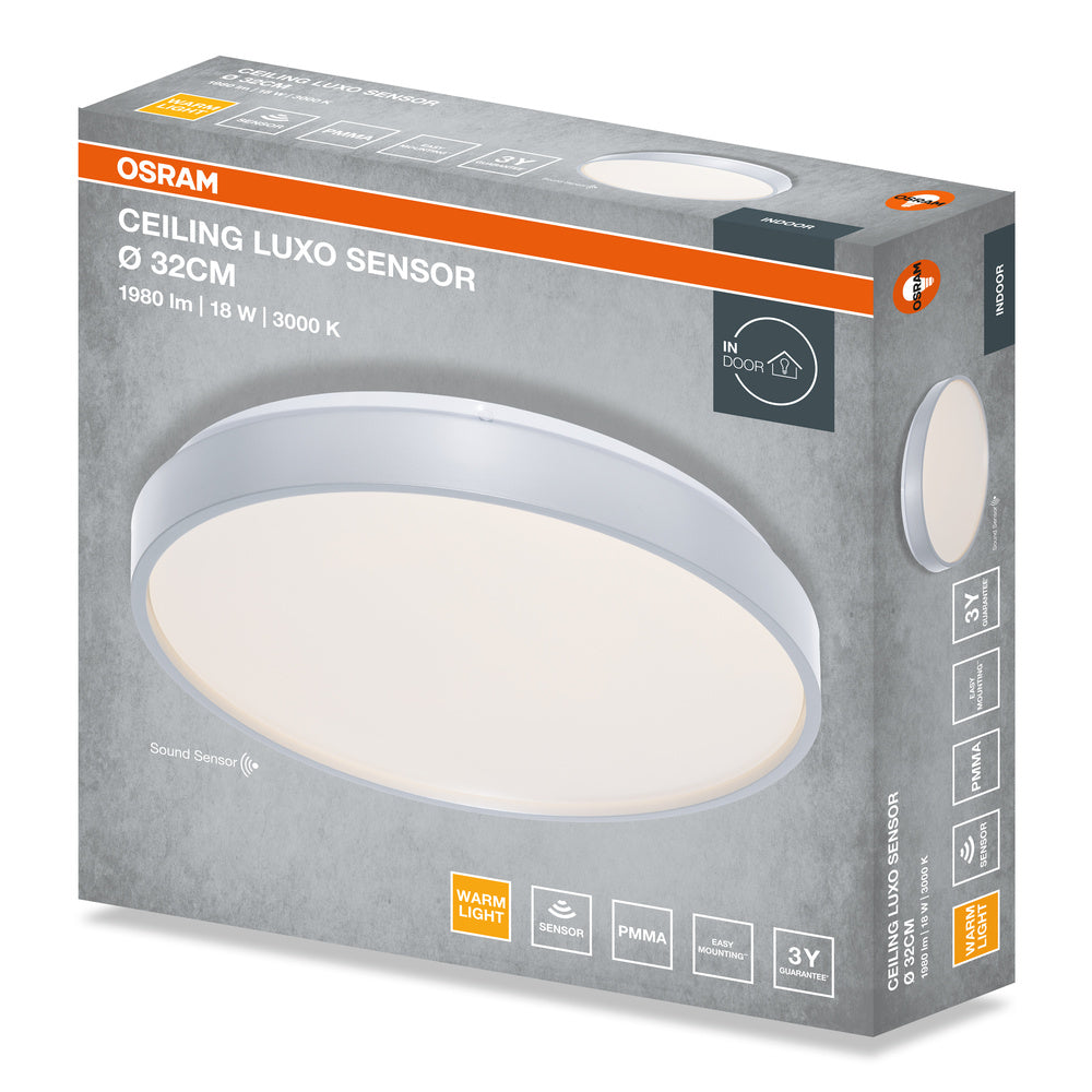 LED stropné svietidlo 18W IP20 3000K 120° – stropné LED svietidlo OSRAM