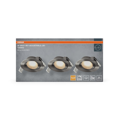 LED stropné svietidlo 4.90W IP20 2700K 120° – stropné LED svietidlo OSRAM