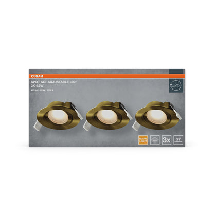 LED stropné svietidlo 4.90W IP20 2700K 120° – stropné LED svietidlo OSRAM