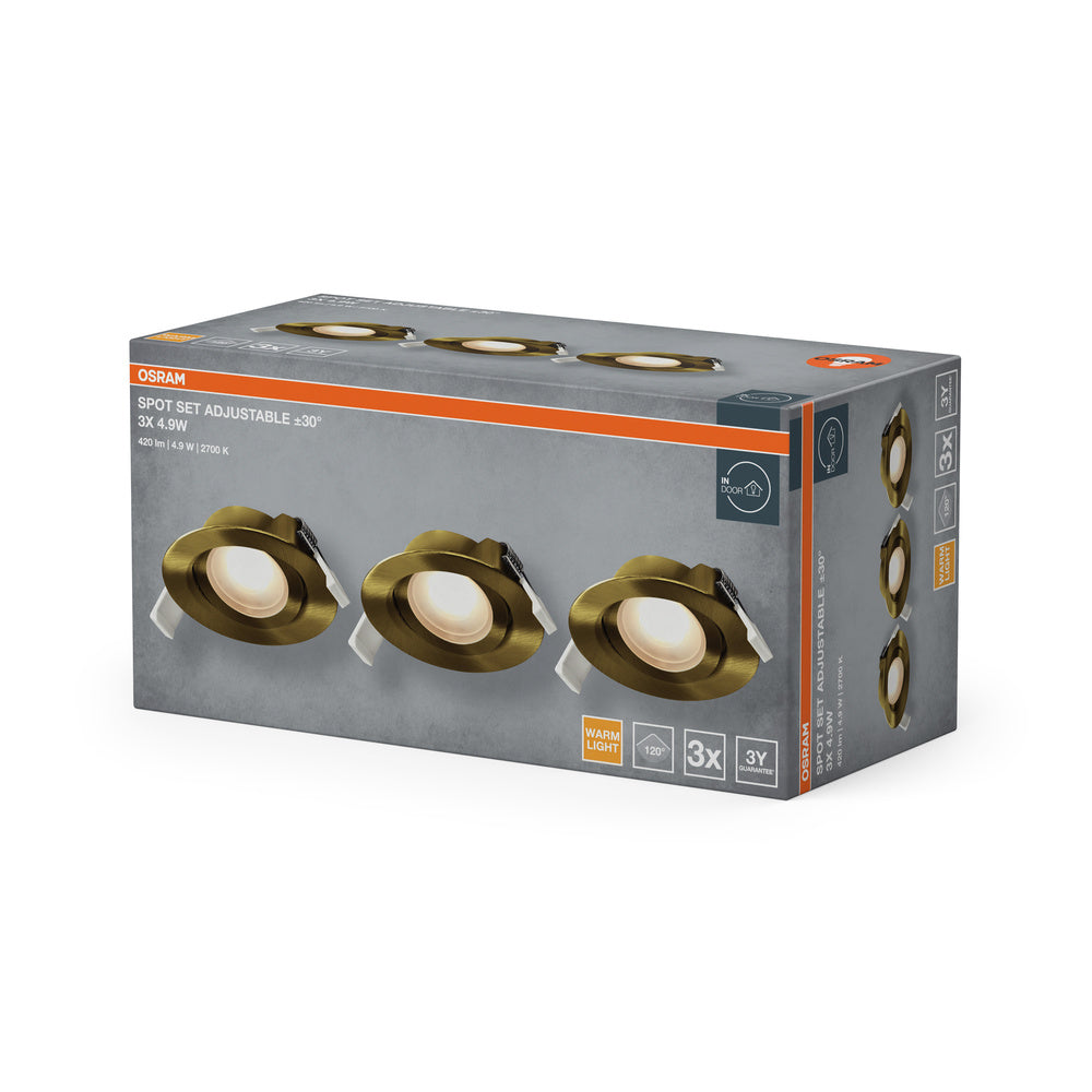 LED stropné svietidlo 4.90W IP20 2700K 120° – stropné LED svietidlo OSRAM