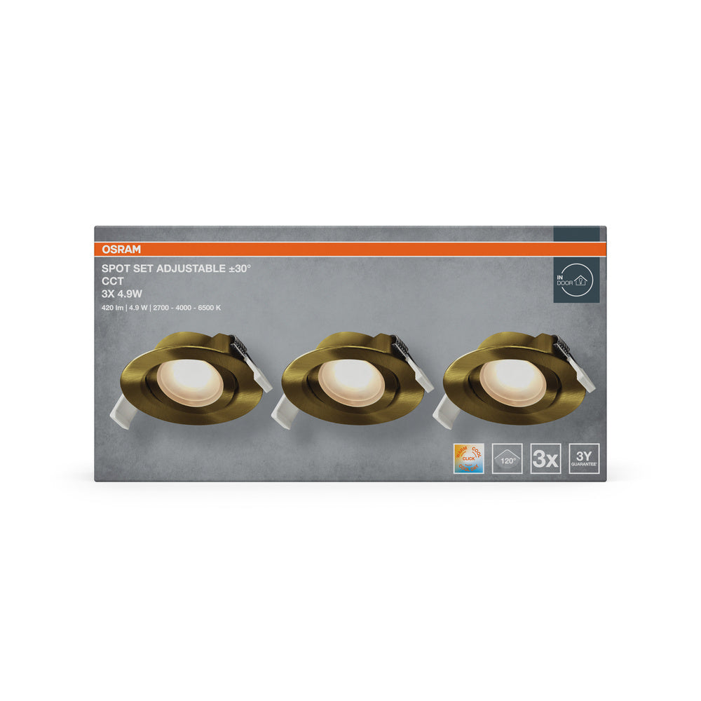 LED stropné svietidlo 4.90W IP20 2700K 120° – stropné LED svietidlo OSRAM