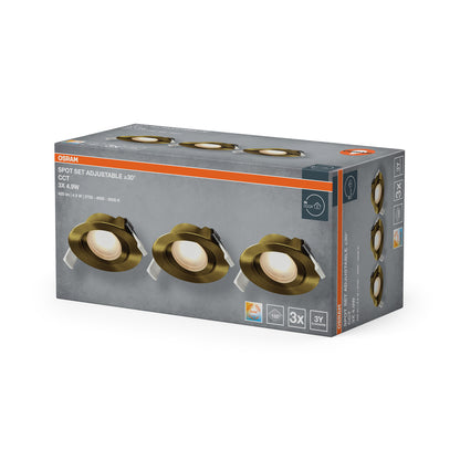 LED stropné svietidlo 4.90W IP20 2700K 120° – stropné LED svietidlo OSRAM