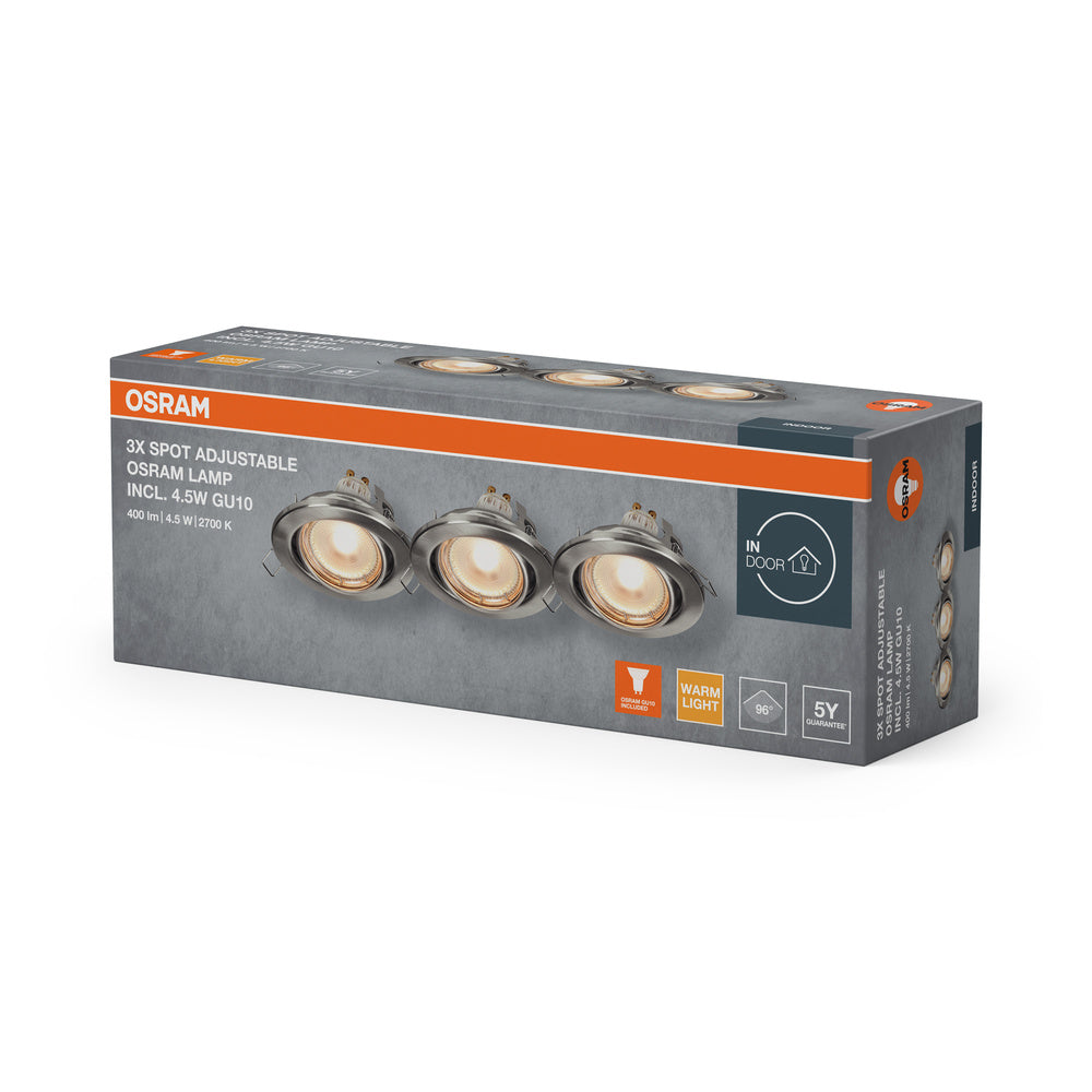 LED downlight 4.50W IP20 2700K 36° – zápustné LED svietidlo OSRAM