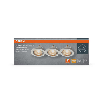 LED downlight 4.50W IP20 2700K 36° – zápustné LED svietidlo OSRAM