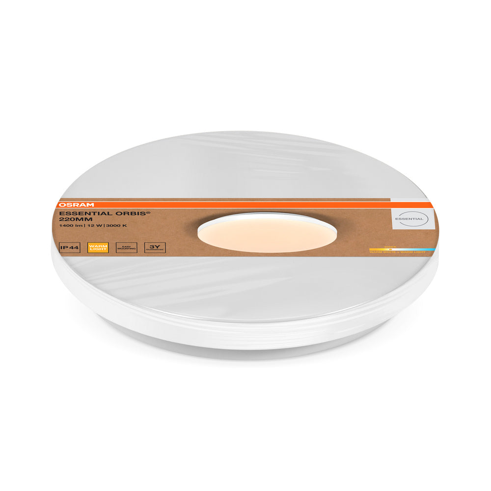 LED stropné svietidlo 12W IP44 3000K 120° – stropné LED svietidlo OSRAM