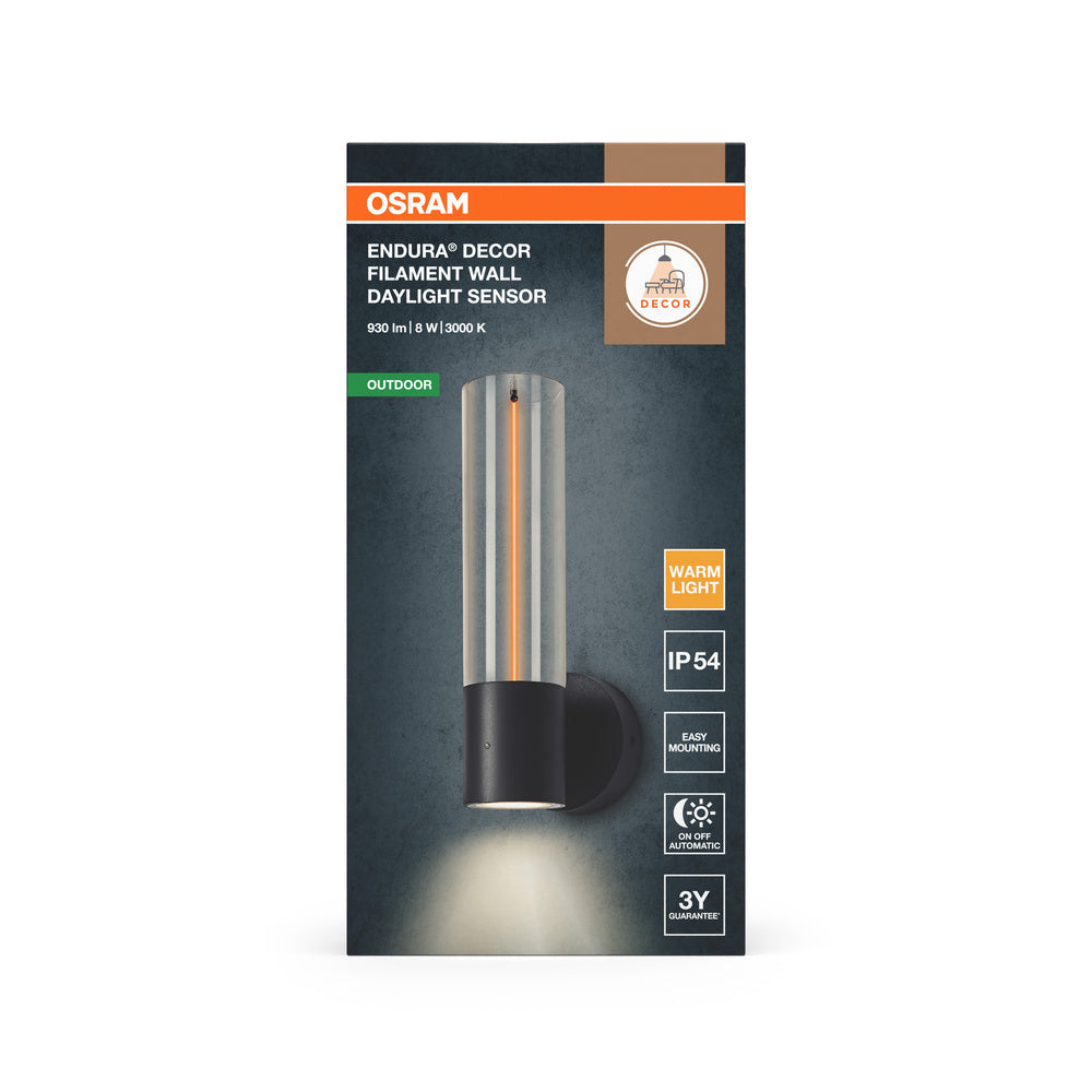 LED nástenné svietidlo 8W IP54 3000K 170° – nástenné LED svietidlo OSRAM