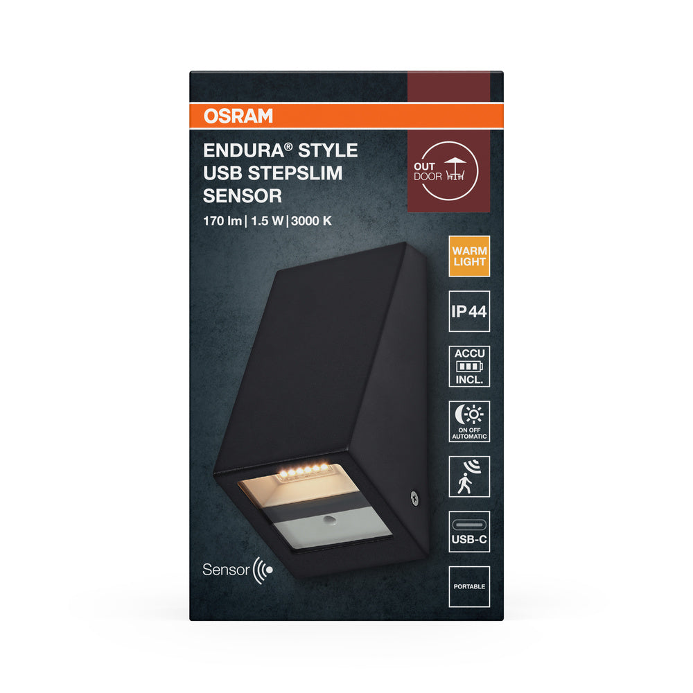 LED nástenné svietidlo 1.50W IP44 3000K 105° – nástenné LED svietidlo OSRAM