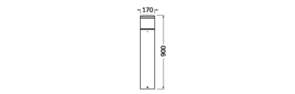 LED pouličné osvetlenie 15W IP66 3000K 148° – pouličné LED svietidlo LEDVANCE