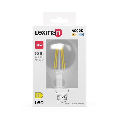 LED stropné svietidlo 5.9W IP20 4000K 330° – stropné LED svietidlo LEXMAN