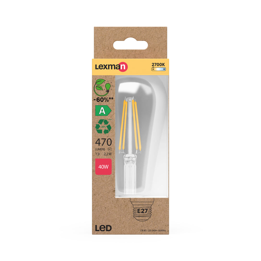 LED stropné svietidlo 2.2W IP20 2700K 330° – stropné LED svietidlo LEXMAN