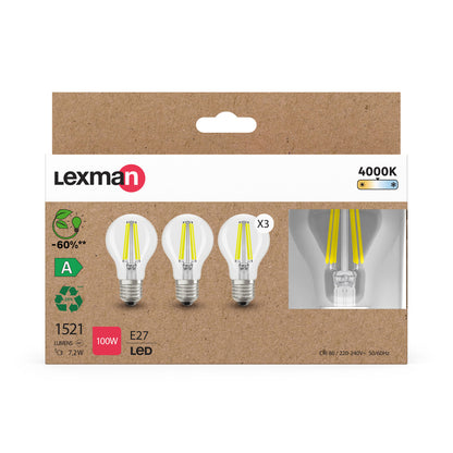 LED stropné svietidlo 7.2W IP20 4000K 330° – stropné LED svietidlo LEXMAN