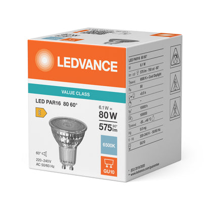 LED downlight 6.1W IP20 6500K 60° – zápustné LED svietidlo LEDVANCE