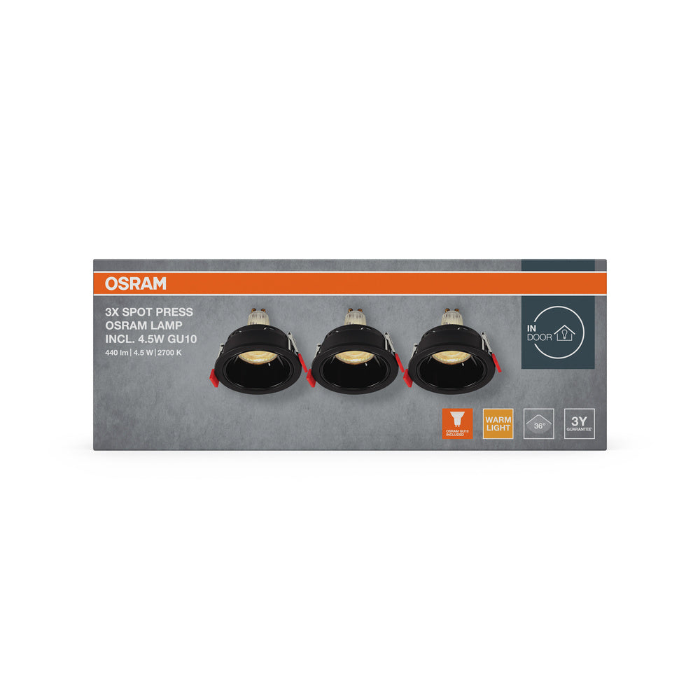 LED downlight 4.50W IP20 2700K 36° – zápustné LED svietidlo OSRAM