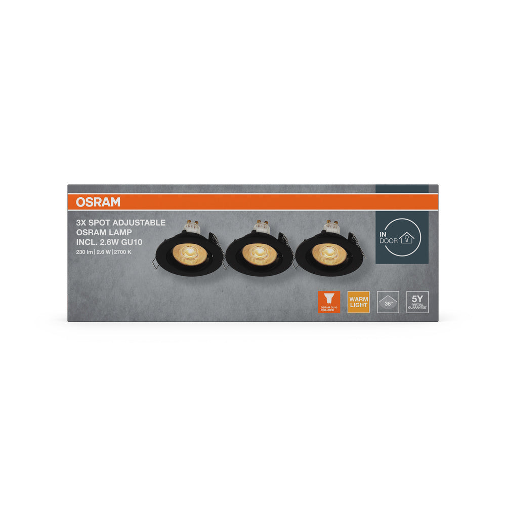 LED downlight 2.60W IP20 2700K 36° – zápustné LED svietidlo OSRAM