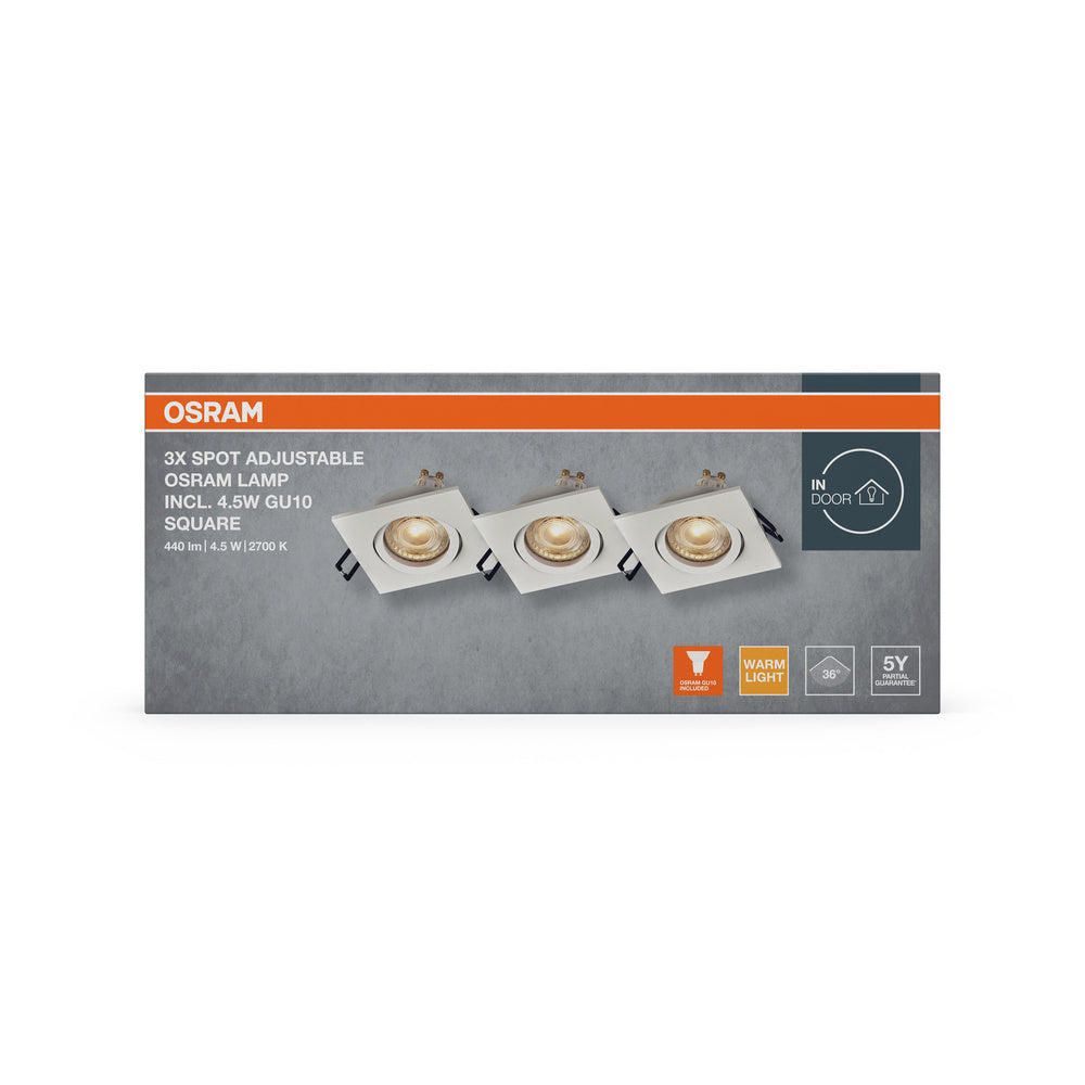LED downlight 4.50W IP20 2700K 36° – zápustné LED svietidlo OSRAM