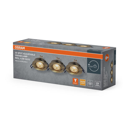 LED downlight 4.50W IP20 2700K 36° – zápustné LED svietidlo OSRAM