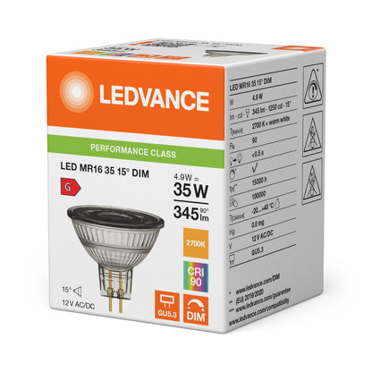 LED stropné svietidlo 4.9W IP20 2700K 15° – stropné LED svietidlo LEDVANCE