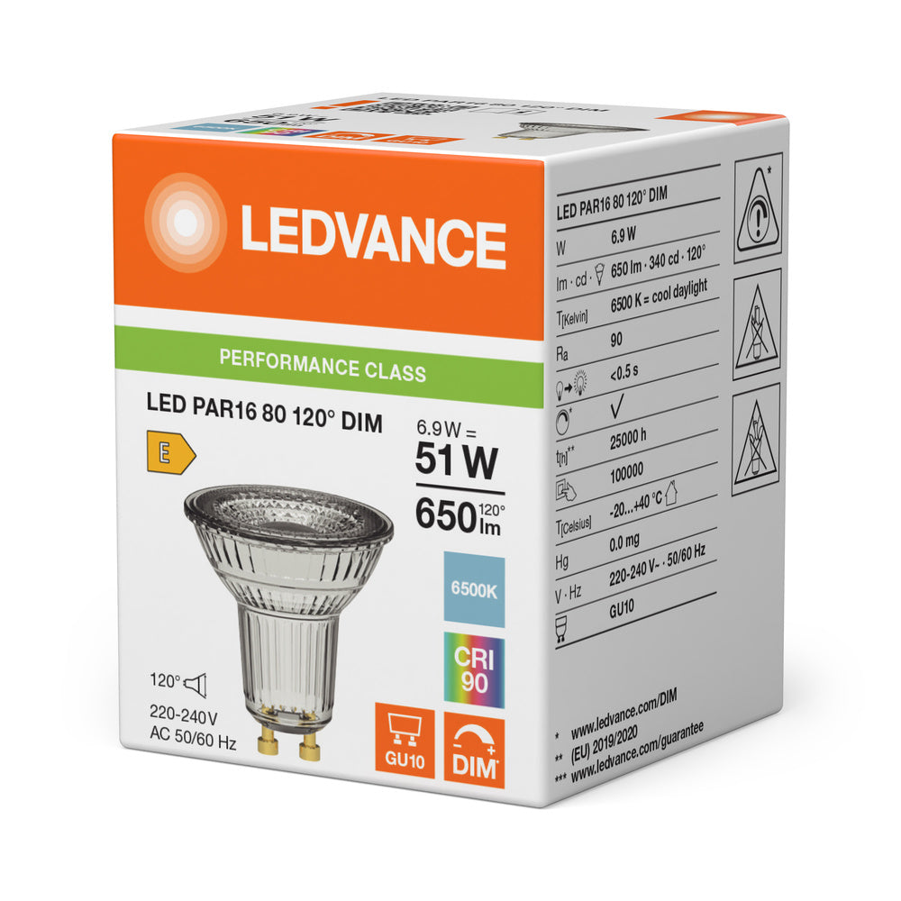 LED downlight 6.9W IP20 6500K 120° – zápustné LED svietidlo LEDVANCE
