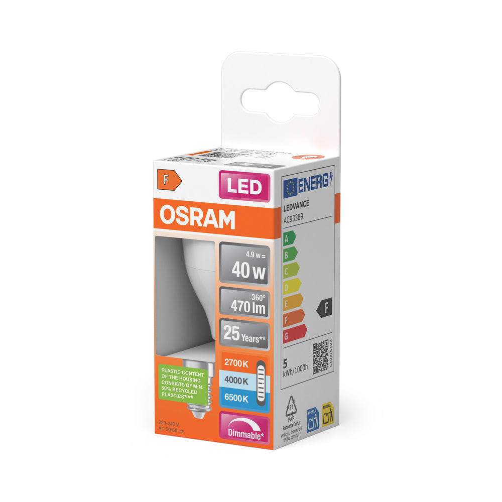LED stropné svietidlo 4.9W IP20 6500K 200° – stropné LED svietidlo OSRAM