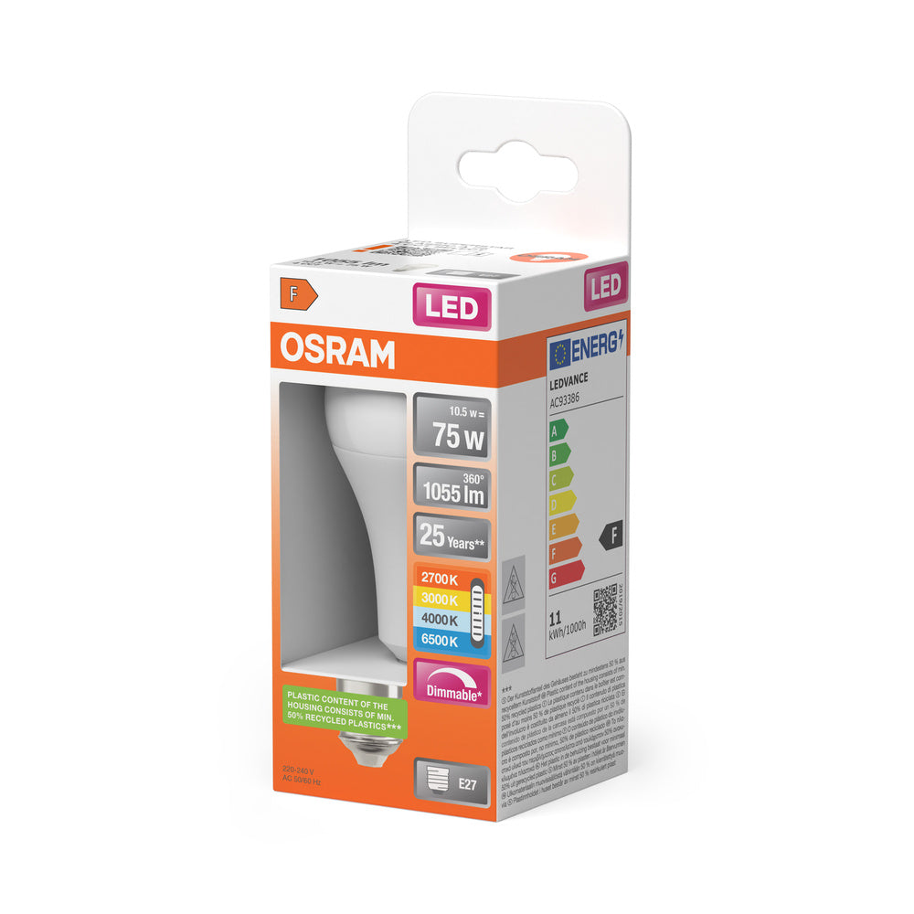 LED stropné svietidlo 10.5W IP20 6500K 200° – stropné LED svietidlo OSRAM