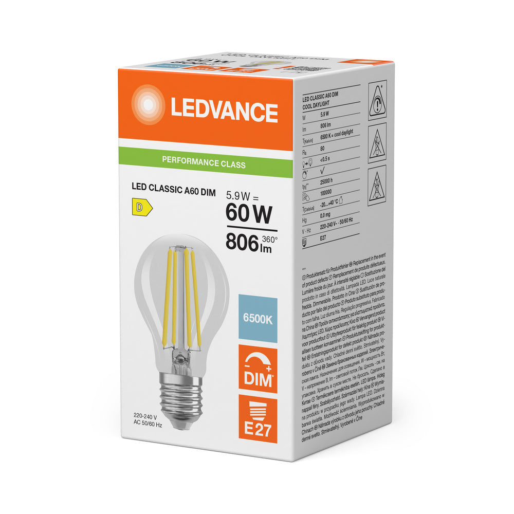 LED stropné svietidlo 5.9W IP20 6500K 300° – stropné LED svietidlo LEDVANCE