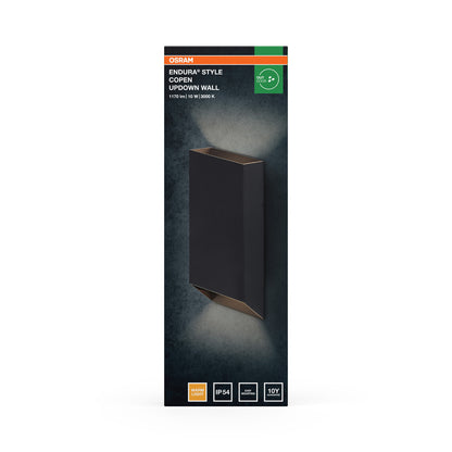 LED nástenné svietidlo 10W IP54 3000K 220° – nástenné LED svietidlo OSRAM